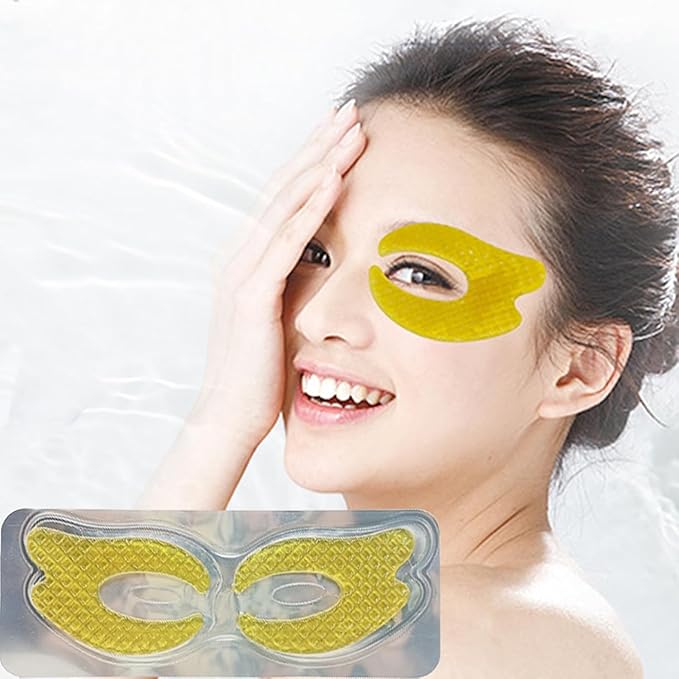 Herbal Eye Patches for Puffy Eyes, Dark Circles,14 Pairs 眼贴