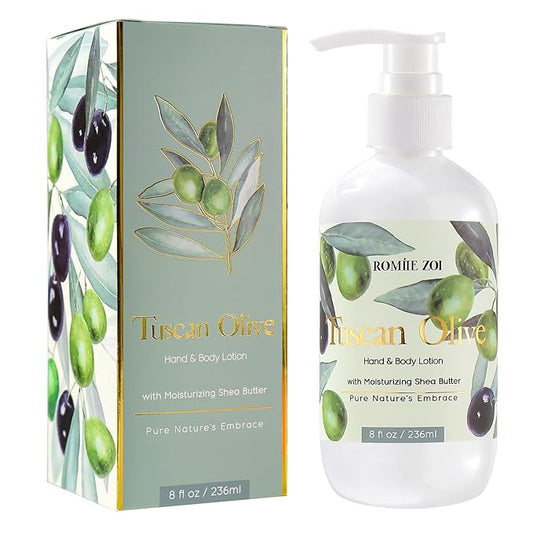 Daily Hand & Body Lotion with Moisturizing Shea Butter - Tuscan Olive - 236 ML / 8 FL OZ