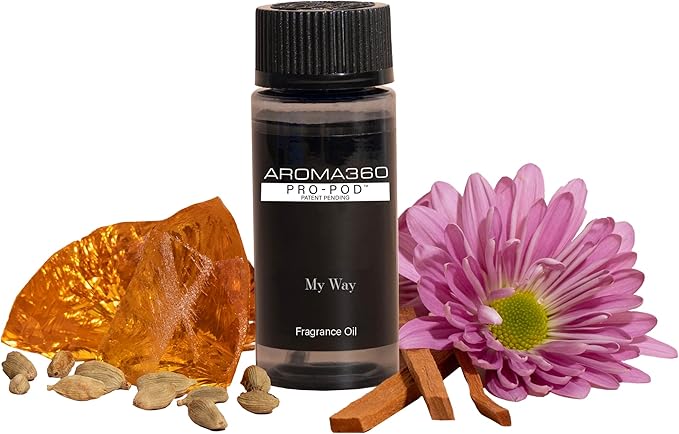 Aroma360 Pro Pod - Fragrance Oil Inspired by 1 Hotel - Scent Includes Leather, Sandalwood & Amber - My Way, 50mL/1.7 fl oz