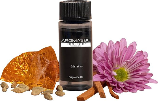 Aroma360 Pro Pod - Fragrance Oil Inspired by 1 Hotel - Scent Includes Leather, Sandalwood & Amber - My Way, 50mL/1.7 fl oz