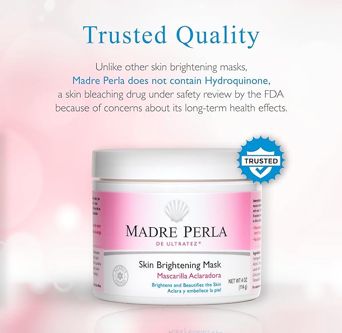 Skin Brightening Mask - Allergy Tested - 4 OZ (2 Jar)