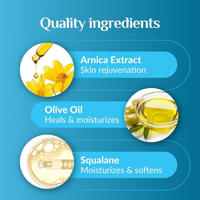 Arnica Massage Cream, Deep Tissue Therapy, Hypoallergenic, Unscented Arnica Cream for Professional Use, Physical Therapy, Muscle Relief, Arnica Massage Lotion, Coconut Oil Massage Cream 128oz