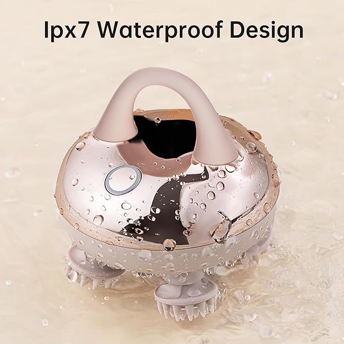 COMFIER Cordless Scalp Massager Hair Growth with 3 kneading Modes, Gifts,Waterproof Head Massage with 8 Claws for Deep Cleansing,Head Scratcher,Body Massager for Stress Relief,Cat Massage