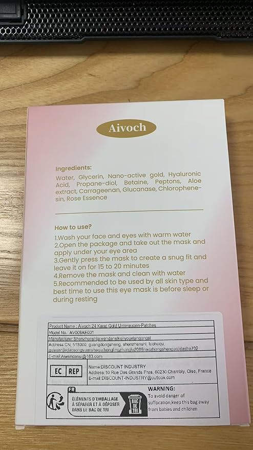 10Pairs 20Pcs 24K Gold Under Eye Patches, Collagen Eye Masks for Dark Circles and Puffiness, Reduce Wrinkles and Puffy Eyes, Refresh Your Skin, Women Skincare Eye Treatment Products