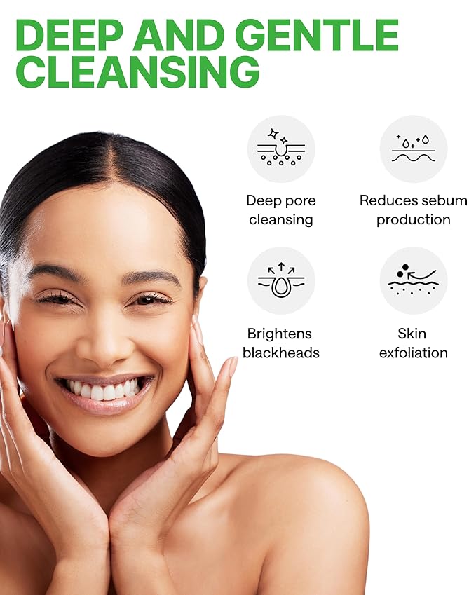 Korean Carbonated Bubble Clay Mask for Face – Black Head Remover for Face – Deep Pore Cleansing Mask – Facial Blackhead Remover – Pack 14 Korean Skincare