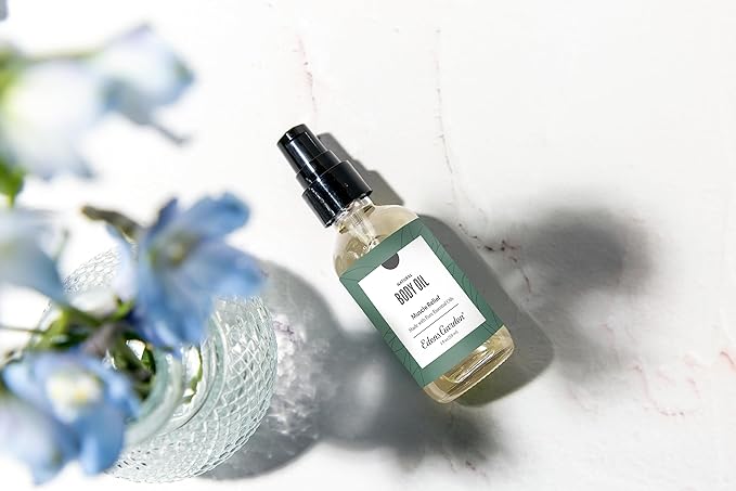 Edens Garden Muscle Relief Bath & Body Oil – Pure Essential Oils & Vitamin E for Massage, Moisturizing, Sore Muscles & Joints – Soothing & Scented with Peppermint & Wintergreen Oils, 2 fl oz (59 ml)