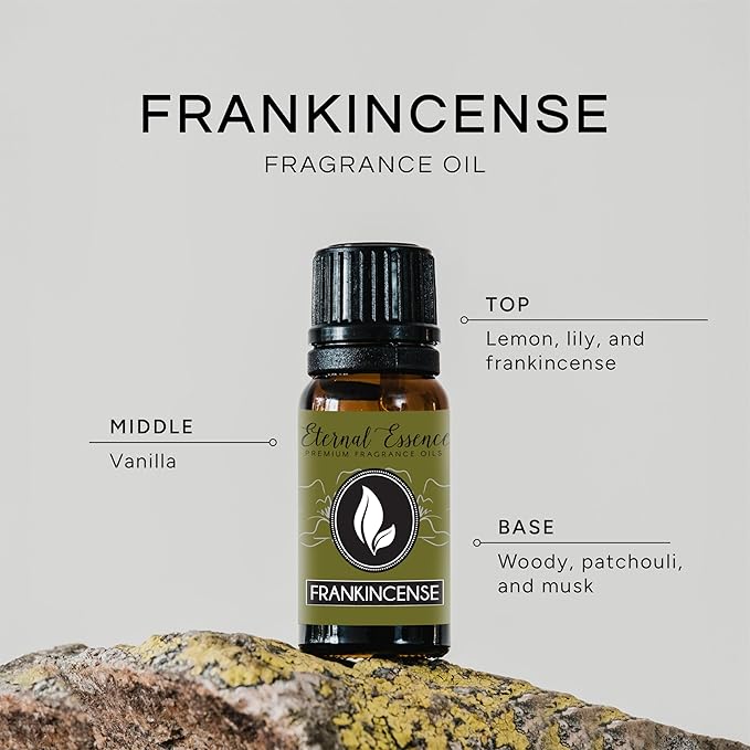 Eternal Essence Oils - Frankincense Premium Grade Fragrance Oil - 10ml - Scented Oil