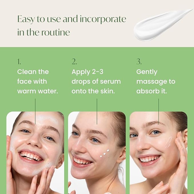 PLANTIFIQUE Superfood Under Eye Patches Dark Circle 12 Pairs and Jojoba Oil & Hyaluronic Acid Face Serum for Gua Sha Massage with Vitamin C, E Niacinamide for Glowing Skin