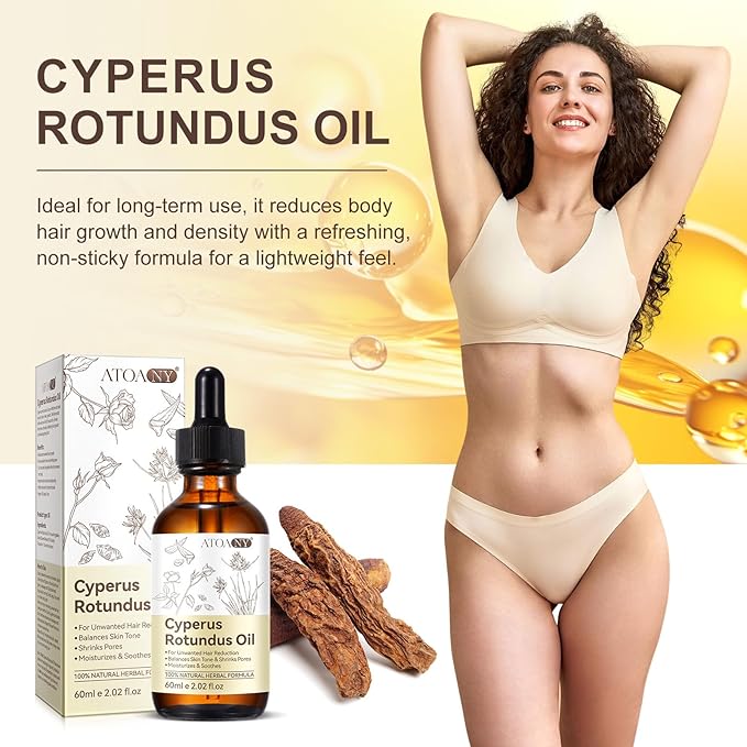 Collagen Face Mask & Cyperus Rotundus Oil for Hair Removal