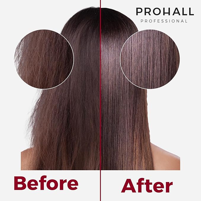 Deep Conditioning Hair Mask for Damaged Hair TreatmentProhall Biomask Proboo Fiber & Extreme Repair Brazilian Ampoules Kit-Hair Mask Protein Treatment with Absolut One Hair Heat Protectant Spray