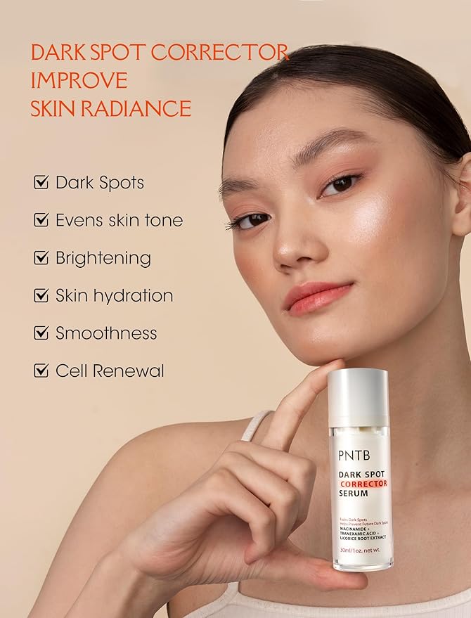 Dark Spot Remover for Face and Body, Dark Spot Corrector Glow Serum, Skin Brown Spot Remover, Skin Care Face Cream, Sun Spot Remover, Age Spot Corrector, Rapid Tone Repair 1oz