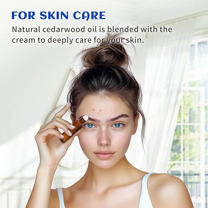 HIQILI Cedarwood Essential Oil (3.38 Fl Oz), 100% Natural Therapeutic Grade, Premium Glass Dropper, for Hair & Skin Care, Soap Making, Add to Diffusers, Sprays