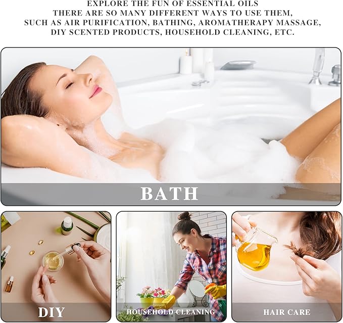 Australian Tea Tree Essential Oil, MAYJAM Pure Essential Oils for Diffusers, 3.38FL.OZ/100ML Large Volume Australian Tea Tree Oil with Premium Glass Dropper