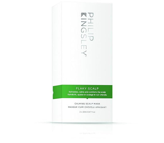 PHILIP KINGSLEY Flaky Scalp Mask for Itchy, Flaky Dry, Oily Scalp Treatment, Soothing Calming Scalp Care Products, Soothes and Comforts the Scalp, 2 x 0.67 oz.
