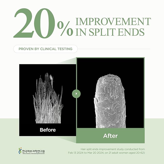 Nourishing Hair Butter for Damaged Hair, 6.7 oz, Shea Butter & Green Tea, Korean Hair Care, Hair Treatment Mask, Vegan Protein