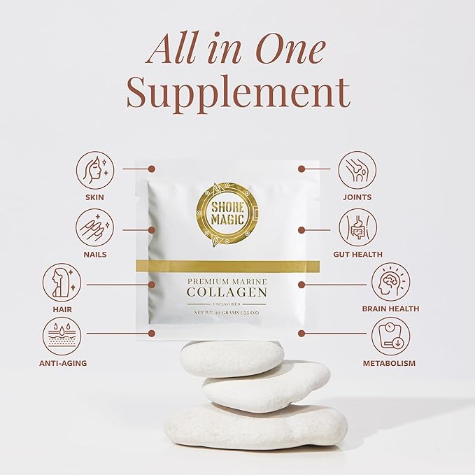 Beauty Sleep and 14 Day Premium Marine Collagen to Go Packets The Magic Hours Set