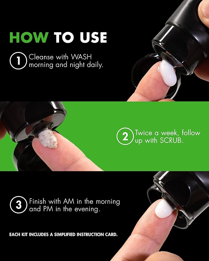 Tiege Hanley Men’s Skin Care Set, Essential Routine (System Level 1) – Face Wash, Scrub & Moisturizer for Healthier, Hydrated Skin | Daily Men’s Skin Care Kit for Sensitive skin & Dryness Protection