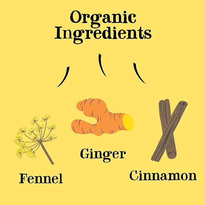 Clipper Tea Organic Spicy Chai Herbal Tea, Organic, Non-GMO, Caffeine Free British Tea, 6 Pack, 120 Unbleached Tea Bags