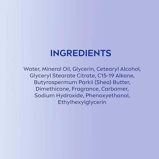 NIVEA Shea Nourish Body Lotion, Dry Skin Lotion with Shea Butter, Pack of 6, 2.5 Fl Oz Travel Size Toiletries