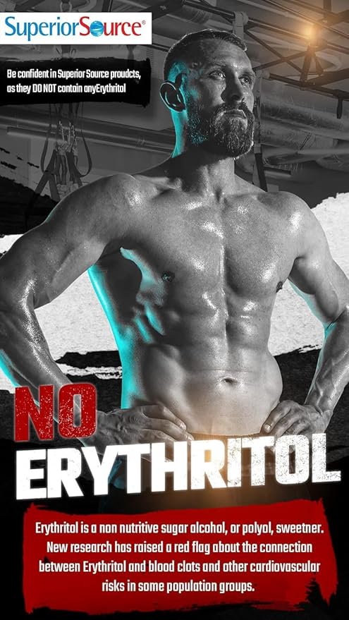 Superior Source Collagen Peptides Hydrolyzed Collagen - from Grass-Fed Cows - Supports Healthy Hair, Skin, Nails, Ligaments & Tendons - Gluten-Free & Dairy-Free - Unflavored, 12.7 oz