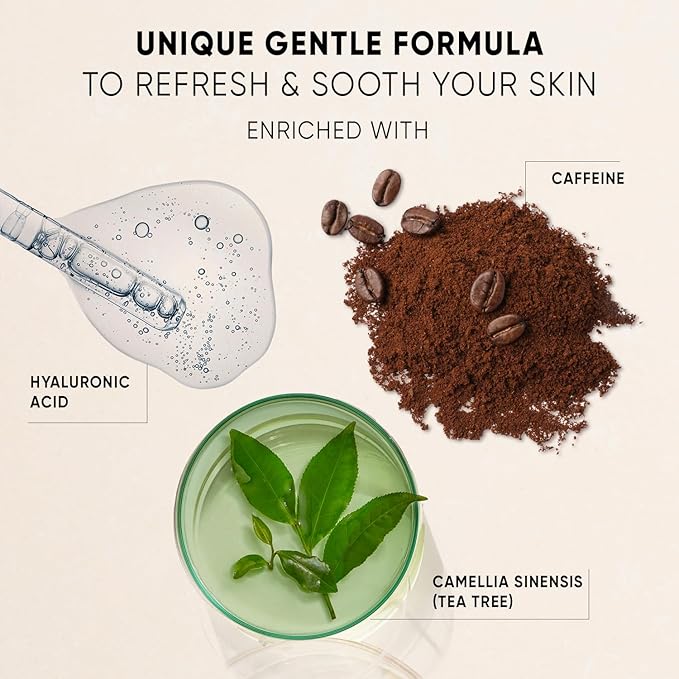 CÉLOR Under Eye Patches Premium - Golden Under Eye Mask Enriched with Hyaluronic Acid, Caffeine, Tea Tree & Collagen, Under Eye Patches for Puffy Eyes, Dark Circles and Puffiness (14 Pairs)