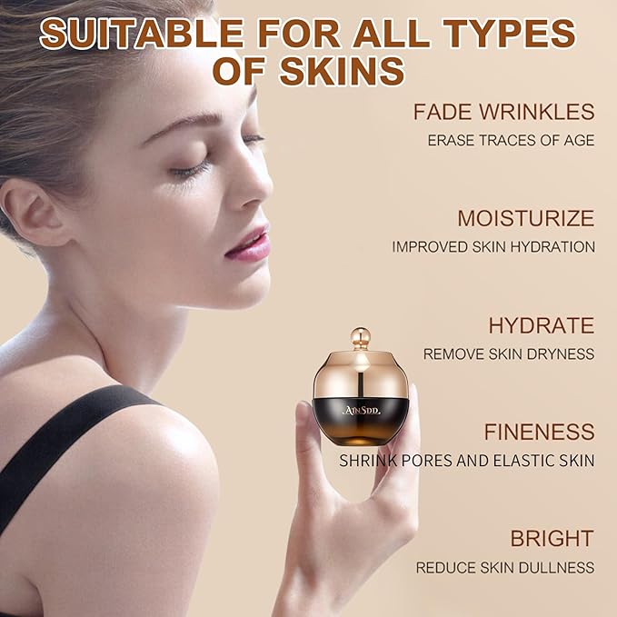 Ginseng Anti-Aging Skincare 12-Piece Set With Facial Cleanser, Face Serum, Face Cream, Eye Cream, Toner Skin Care Kit For Women