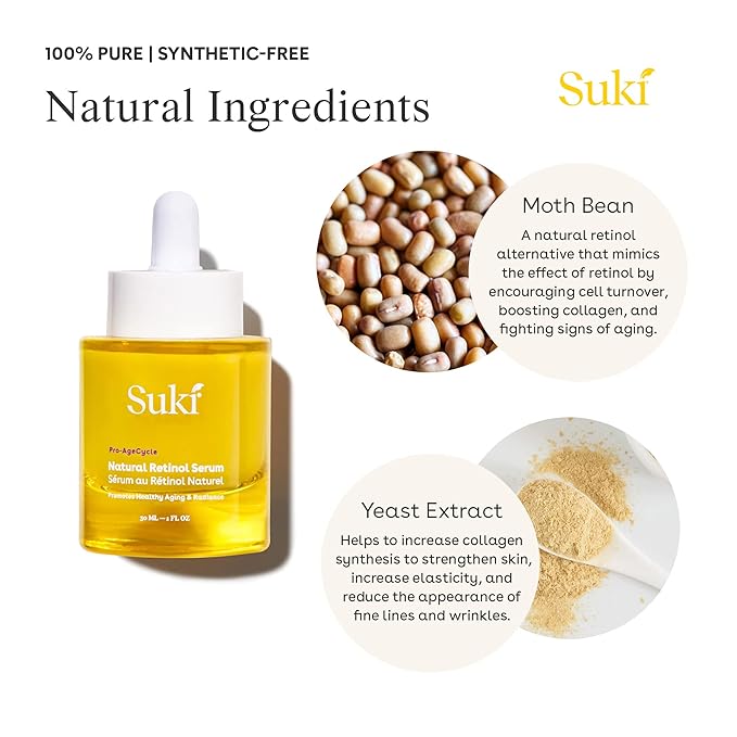 Natural Retinol Serum for Face – Radical Results Skin Resurfacing Retinol Serum for Day & Night Care with Rose Extract, Vitamin C, Collagen - Anti Wrinkle Serum to Brighten, strengthen, Tone 1oz