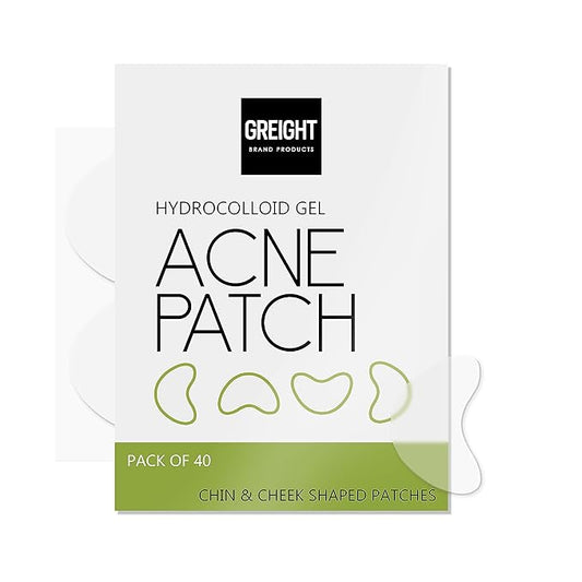 pimple patches for face - (40 Count) acne patches Hydrocolloid for Covering Zits and Blemishes Zits and Breakouts with - Vegan, Cruelty Free, Carbonfree (40 PATCHES)