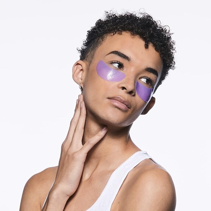 Pacifica Undereye Mask Vegan Ceramide Hydrating Jelly Eye Patches - Under Eye & Smile Line Masks for Fine Lines & Puffiness, Barrier Repair for Sensitive Skin, Fragrance-Free Vegan Clean Beauty