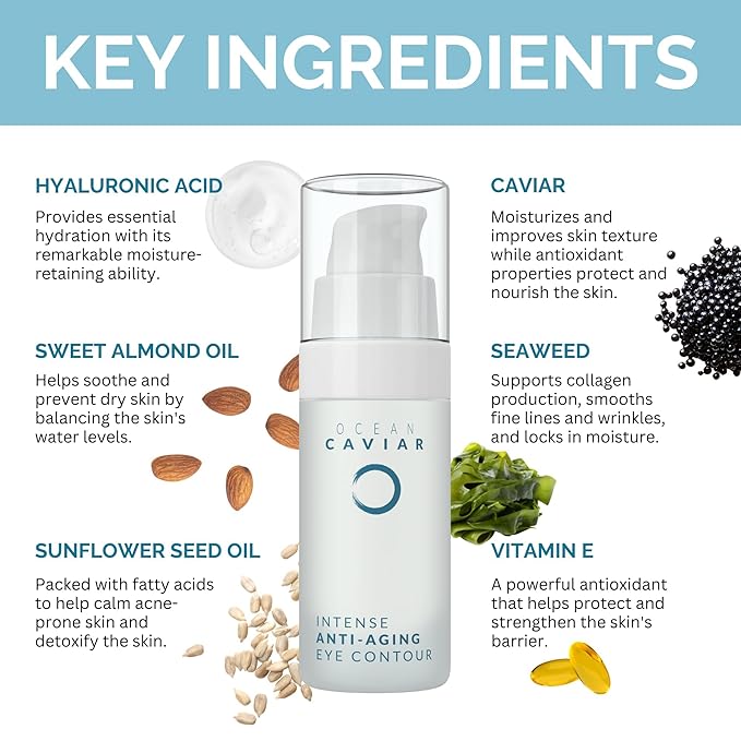 Noche Y Dia Caviar Eye Contour & Ocean Intense Cleanser