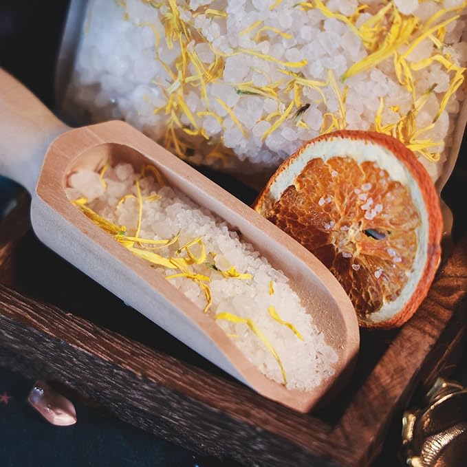 Natural Bath Salts, Botanical Bath Tea, Herbal Bath Tea, Salt Soak, Ritual Bath Salts, Self Care Set, Spiritual Bath Soak, Ritual Herbs