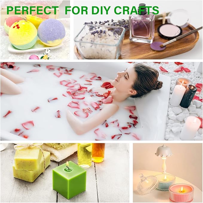 Essential Oils Set - Essential Oils -100% Natural Essential Oils - Perfect for Diffuser, Humidifier,Aromatherapy, Massage,Skin & Hair Care, DIY Candle and Soap Making(40 * 10 ML)