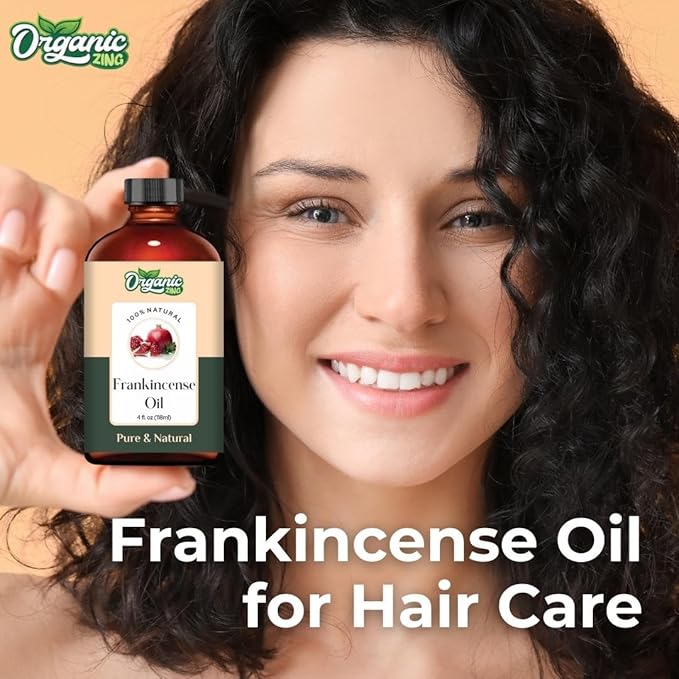 Frankincense (Boswellia) Oil | Pure & Natural Essential Oil for Skincare, Hair Care, Aroma and Diffusers - 118ml/3.99fl oz