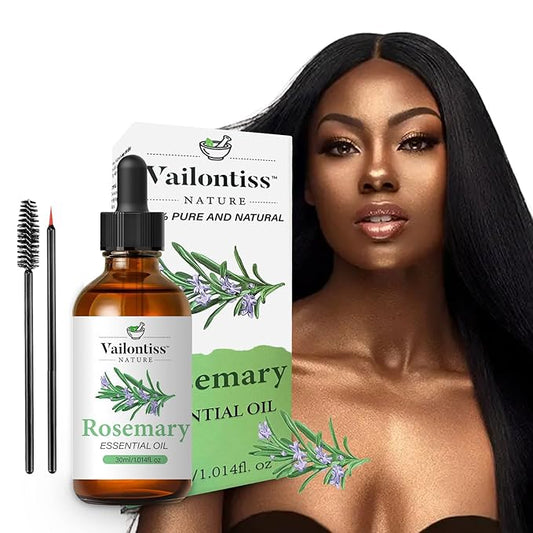Rosemary Oil, Scalp & Hair Strengthening Oil, Rosemary Oil for Hair Growth, Dandruff Removal and Hair Strengthening for All Hair Types(Rosemary Oil, 30ml)