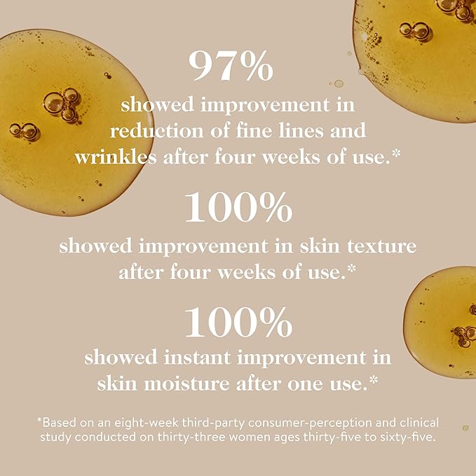 goop Beauty Nutrient Face Oil | Anti Aging Moisturizer for Smooth Skin Texture & Wrinkles | Bakuchiol, Cacay, & Organic Amla | 1 fl oz