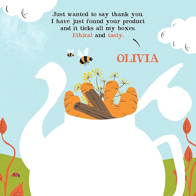 Clipper Tea Spicy Chai Herbal Tea – Caffeine Free, USDA Organic, Great Hot or Iced – Warming, Spicy, Natural, Fair & Delicious – 50 Tea Bags