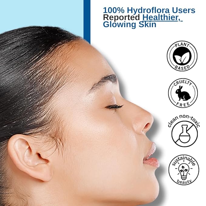 Hydroflora Barrier Repair Oil Gel – Lightweight Moisturizer for Dry, Sensitive Skin – Hydrating Face Oil with CoQ10 & Bakuchiol – Non-Comedogenic, Anti-Aging, Skin Barrier Support