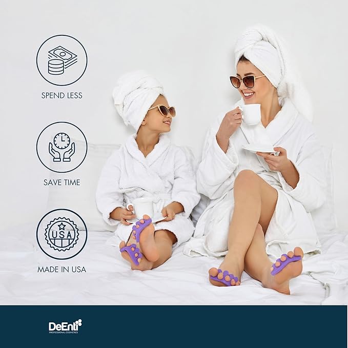 DeEnti Pumice Stones, Pack of 6 Professional Grade Pumice Stone for Feet, Salon Quality Foot Callus Remover, Double Sided Foot Scraper, Home Manicure and Pedicure Tools