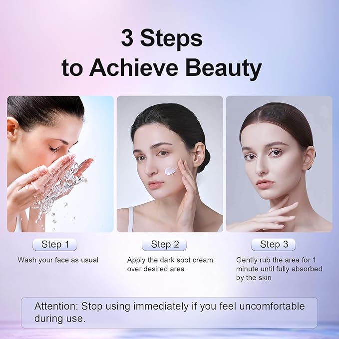 Dark Spot Remover for Face Body, Dark Spot Corrector Cream for Sun Spots, Age Spots, Brown Spots, Melasma Natural Dark Spot Remover Skin Care with Niacinamide Vitamin C for Women (1.0 Fl Oz)