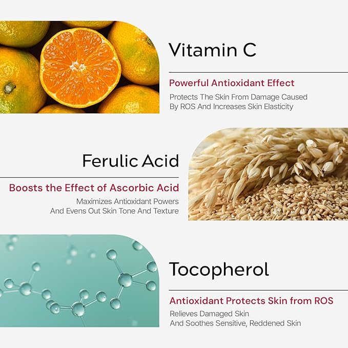 tHermoCEUTICAL Optimum 20C Serum - Pure Vitamin C Serum Enrichment, Radiance Boost, Even Skin Tone, Enhances Elasticity, Luminosity, Rapid Absorption, Irritation-Free, 1.05 fl. oz