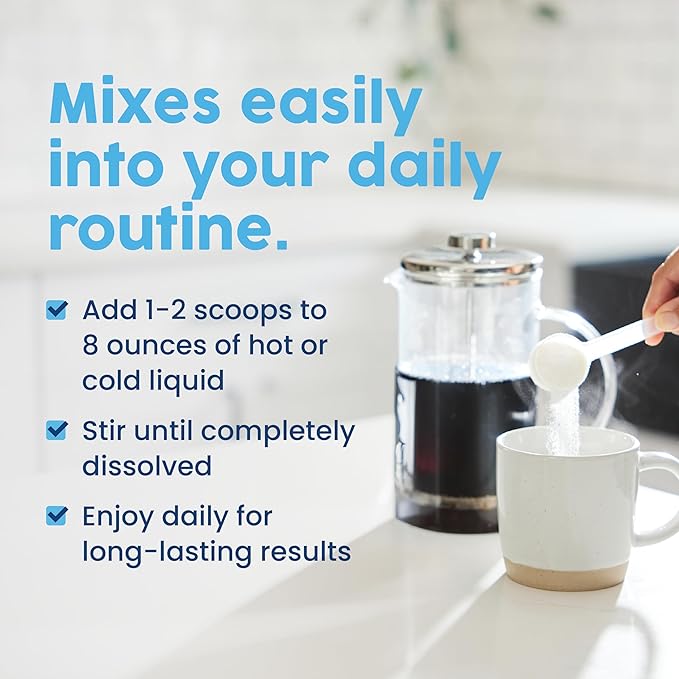 NativePath Collagen Peptides Protein - Hydrolyzed Type 1 & 3 Collagen Powder for Skin, Hair, Nails - 8.8 oz (25 Servings)