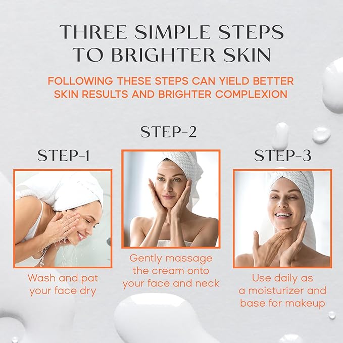 Korean Vitamin C & Collagen Face Moisturizer - Dermatologist Tested, Tightening- Anti-Aging, Clean Beauty, Cruelty-Free Skincare - All Skin Types - 1.69 oz