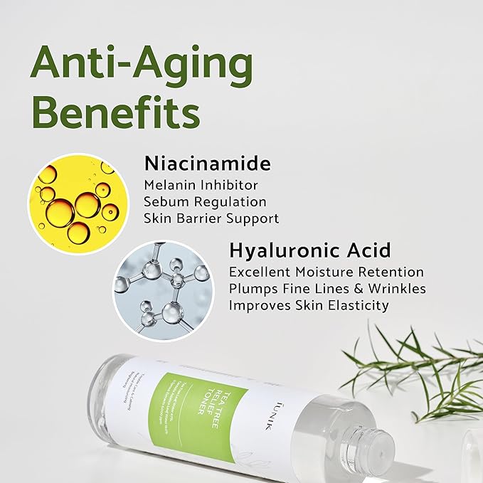 iUNIK Centella Mini Set, Travel Friendly Skincare Set, Ultra Calming and Hydrating for Sensitive Skin: Tea Tree Relief Toner,Serum, Centella Calming Gel with TTR Toner