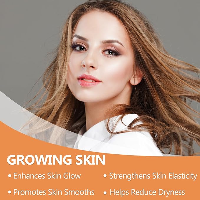 Vegan Biotin-Gummies for Hair, Skin & Nails, 2500 mcg Biotin with Vitamins C & E, for Women, Men & Kids, Gluten Free, Orange Flavor, 60 Gummies