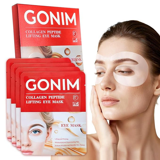 Under Eye Patches 360° Coverage, Eye Mask with Collagen Peptide, Retinol & Niacinamide, Eye Patches for Puffy Eyes and Dark Circles, Wrinkle Remover for Women, Individually Packaged 4 Pack