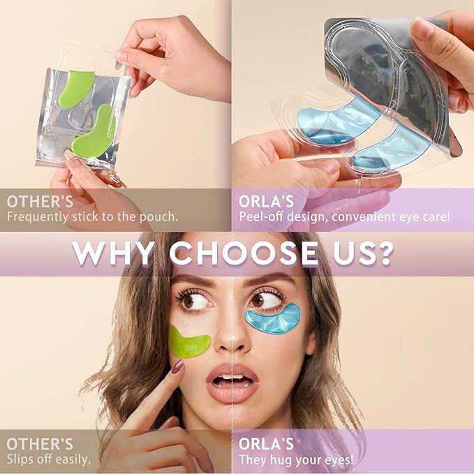 Under Eye Patches,30 Pairs Eye Mask Skin care for Dark Circles, Puffy Eyes, Undereye Bags,Wrinkles,Hyaluronic Acid Eye Treatment Skin Care for Men & Women Gift （Hyaluronic Acid）