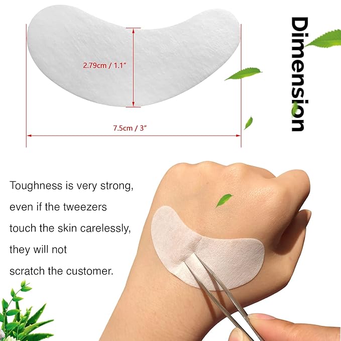 50 Pairs GreenLife 100% Naturel Eyelash Extension Under Eye Gel Pads patches kit Collagen (50 150 300 Pairs) with Aloe Vera Hydrogel Eye Patches set for Eyelash Extension Supplies Tools