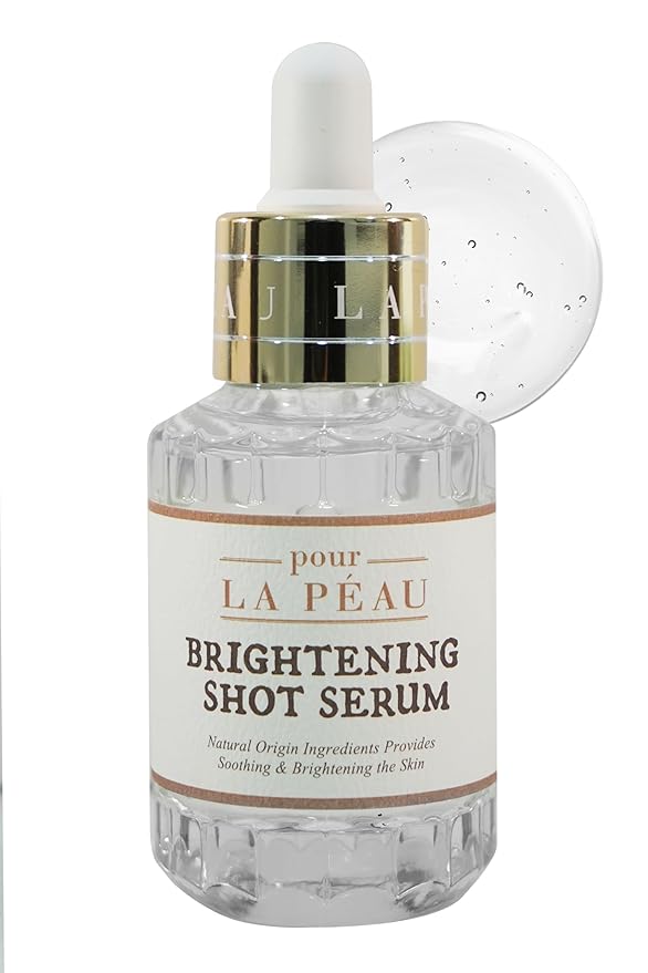 Brightening Shot Serum | Skin Brightening Serum for Face | Organic Face Moisturizer Hyperpigmentation Serum | Hydrating Face Serum for Glowing Skin | Face Brightening Serum (1.01 Fl. Oz)