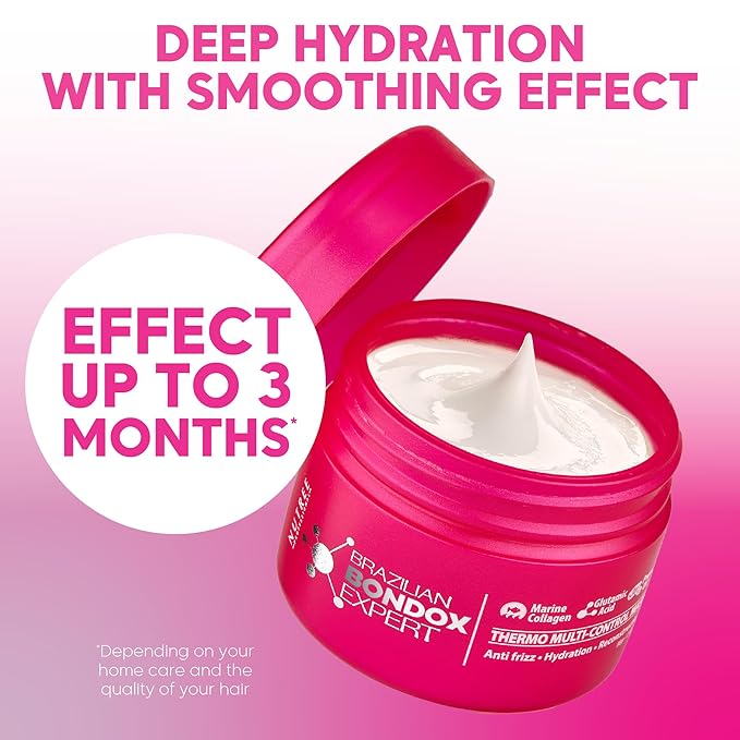 Amazonliss HAIR TREATMENT MASK FOR DAMAGED BRAZILIAN BONDOX & BLONDE & AFRO Thermal Activated Mask