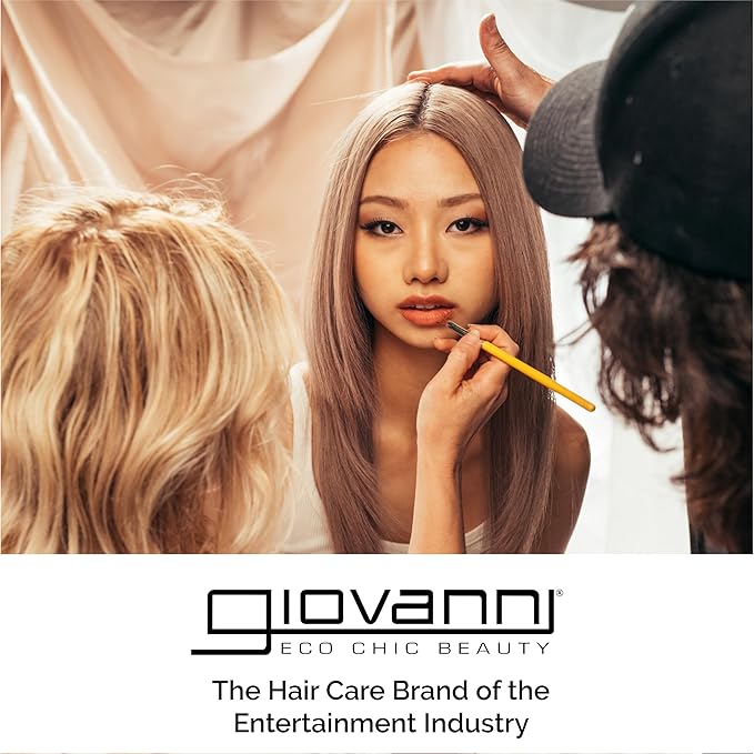 GIOVANNI Hemp Hydrating Hair Shine Spray - Contains Hemp Seed Oil, Aloe Vera, Frankincense, Helps Stimulate, Moisturize & Revitalize Damaged Hair, No Parabens, Sulfate Free - 4.3 Fl Oz